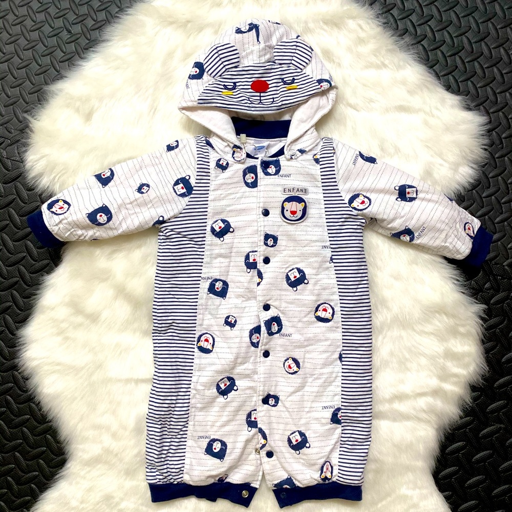 Cozy and warm onesie